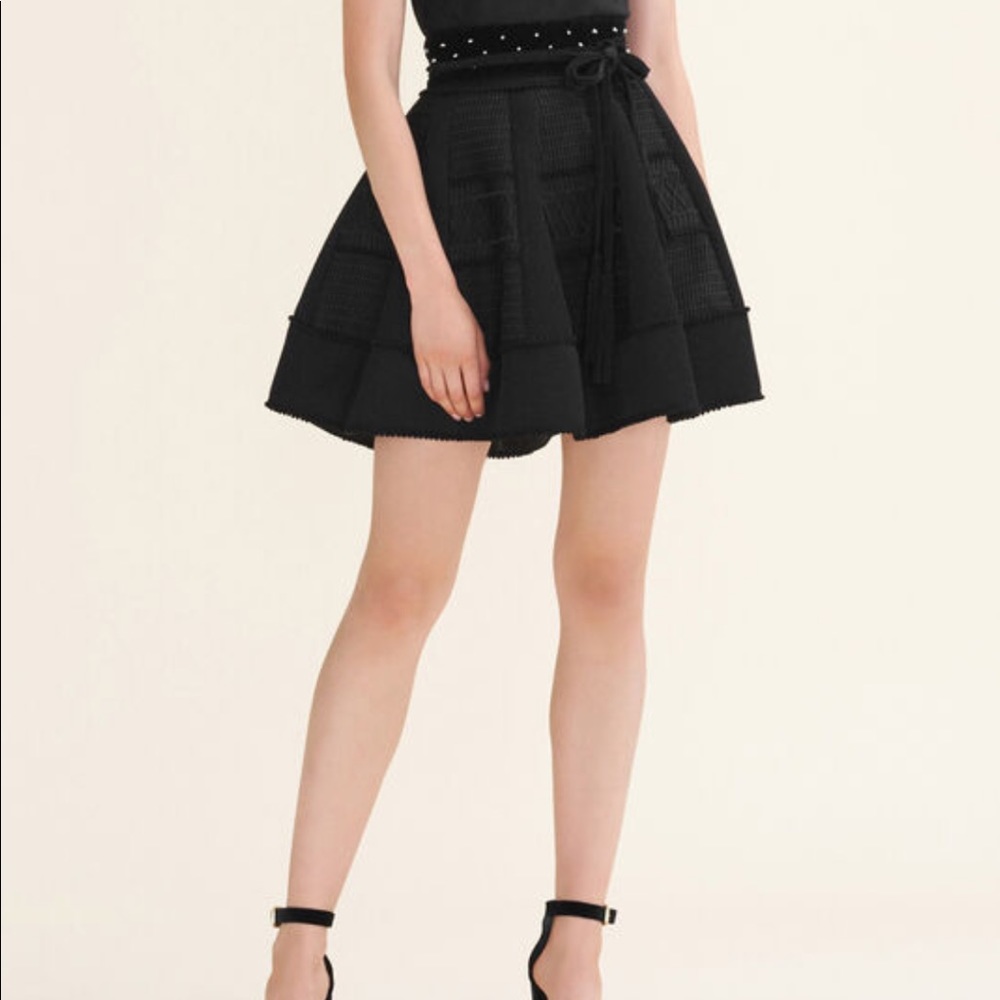 NWT Maje puff skirt, size 3